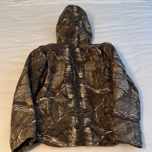 NWOT Carhartt Men's Camouflage Hooded Jacket - Picture 4 of 4